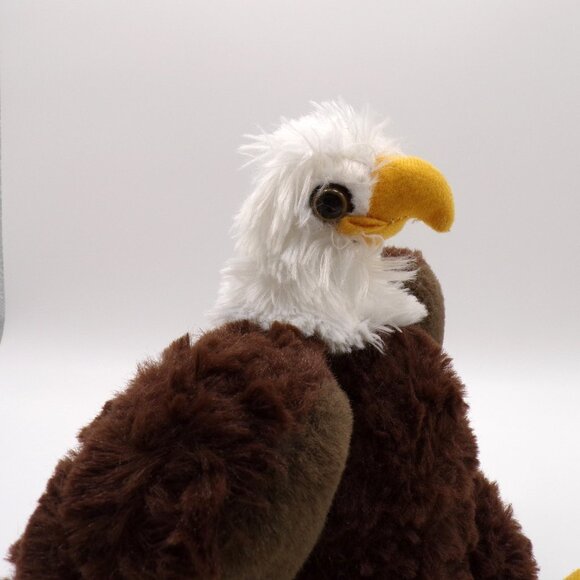 Wild Republic Bald Eagle Plush 8 inch Bird Watching Wildlife Stuffed Animal Toy - Picture 11 of 11